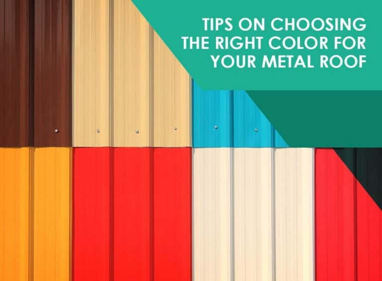 How to Choose the Best Color for Your Metal Roof